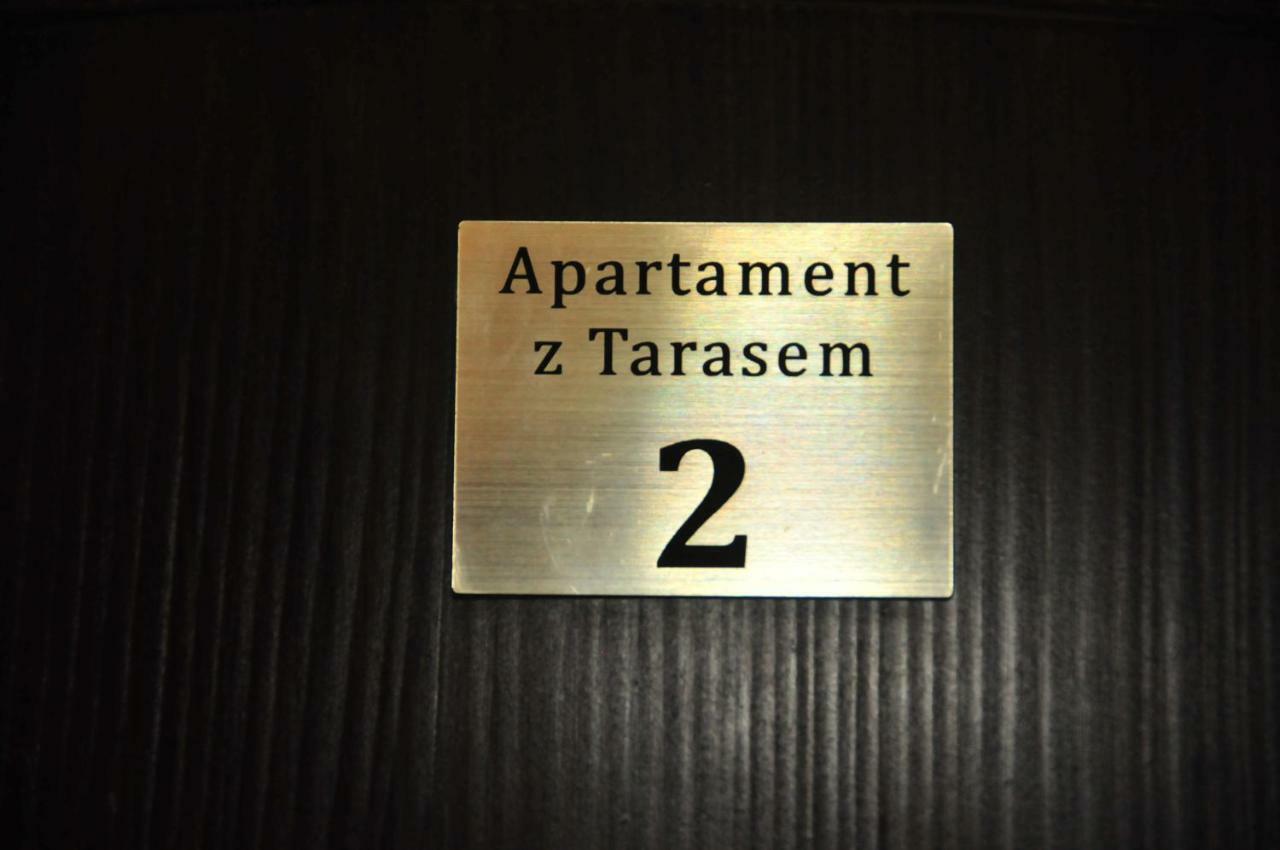 Ferienwohnung Apartament Z Tarasem Łańcut Exterior foto